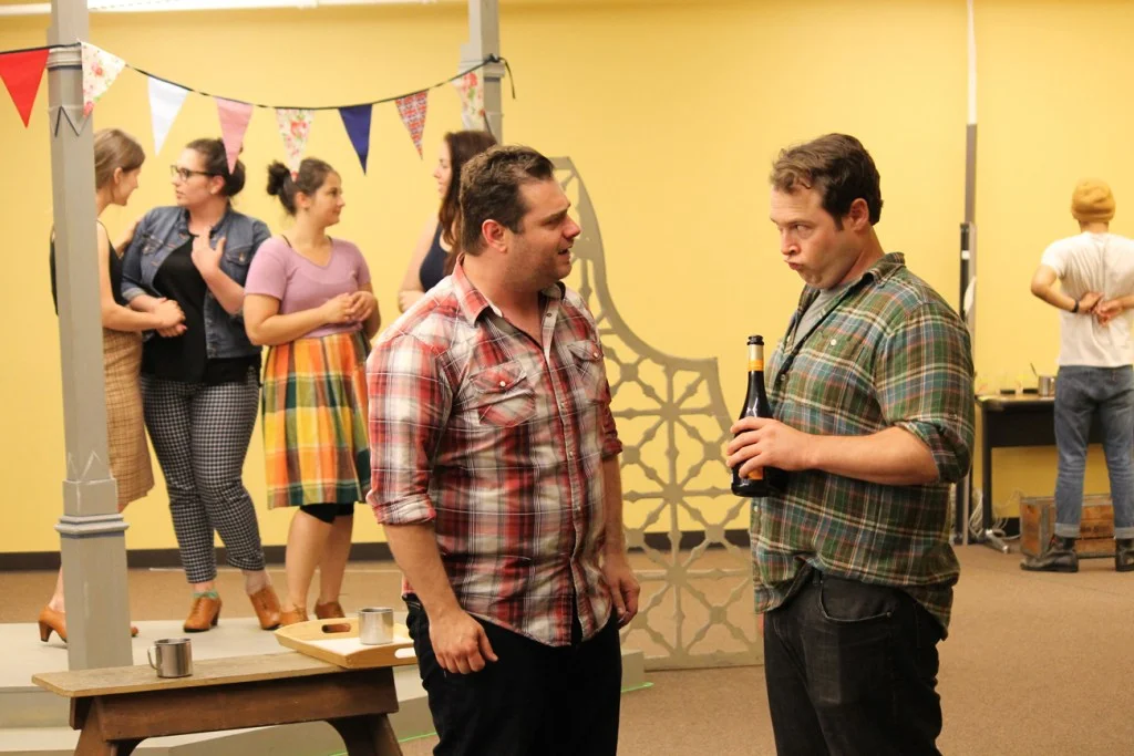 Rehearsal for Much Ado About Nothing (Wooden O - Seattle Shakespeare Company