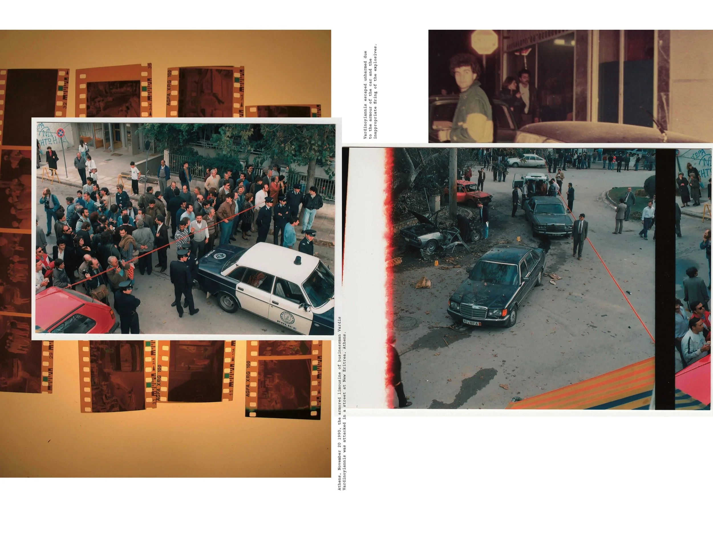 Archive Crisis, page spread.