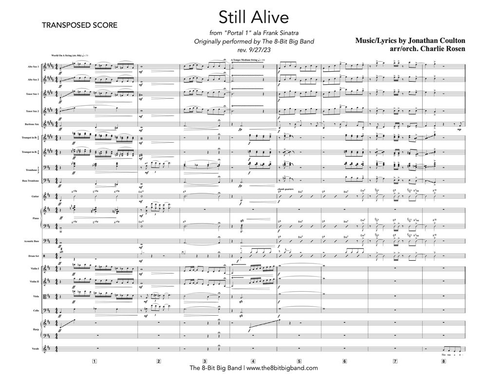 Five Nights At Freddy's Sheet music for Saxophone alto (Solo)