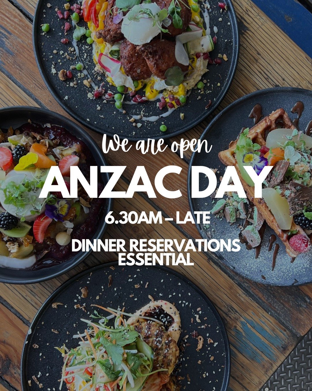 Anzac Day plans? Sorted! Here&rsquo;s your reminder that Boxy is open as normal from 6:30 AM until the going down of the sun. 

Whether you're fueling up after the dawn service or winding down with dinner, we've got you covered all day. 

Reservation