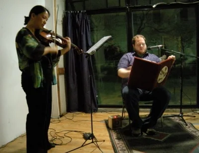 The Brecht Forum, April 2011 Book of Roses and Memory (2004) by Francis White (YouTube) Liuh-wen Ting, viola ; Ryan MacGavin, narrator