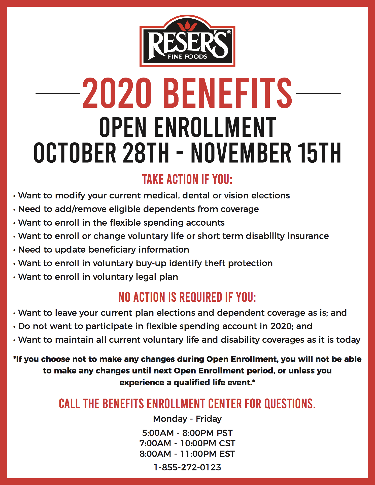 HR Benefits Flyer