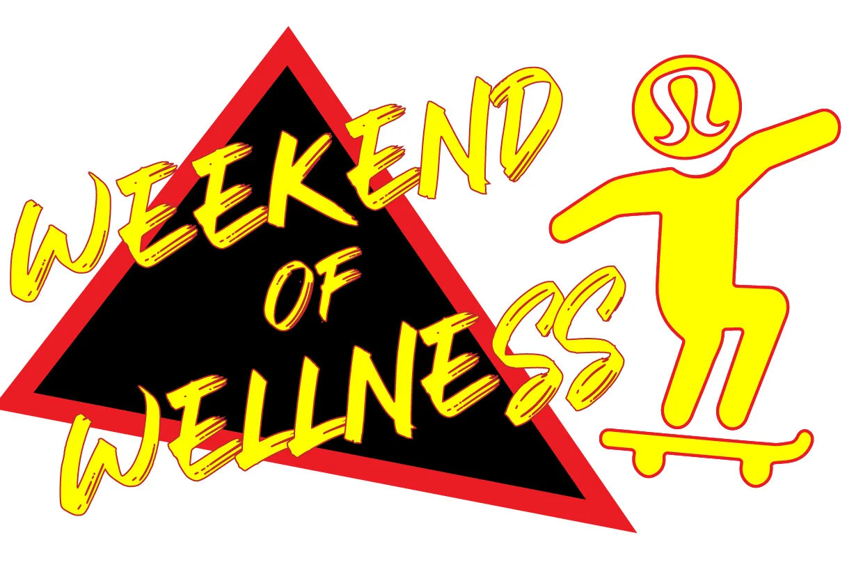 Weekend of Wellness Event Stickers