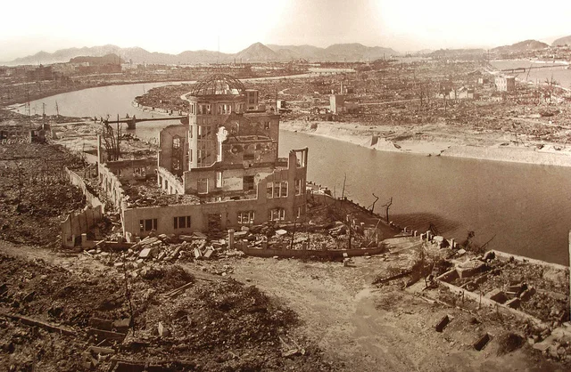 " Hiroshima after the Bomb " by Maarten Heerlien is a Creative Commons image, licensed under CC BY-SA 2.0