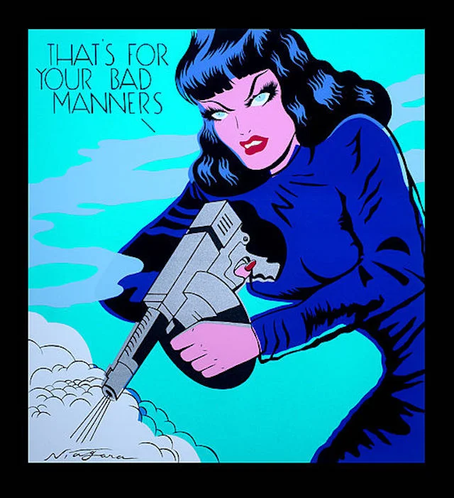 Image: " That's for Your Bad Manners " by Niagara Detroit is used by permission
