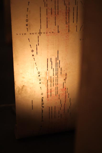 Mausoleum: Red List Lament, detail 2