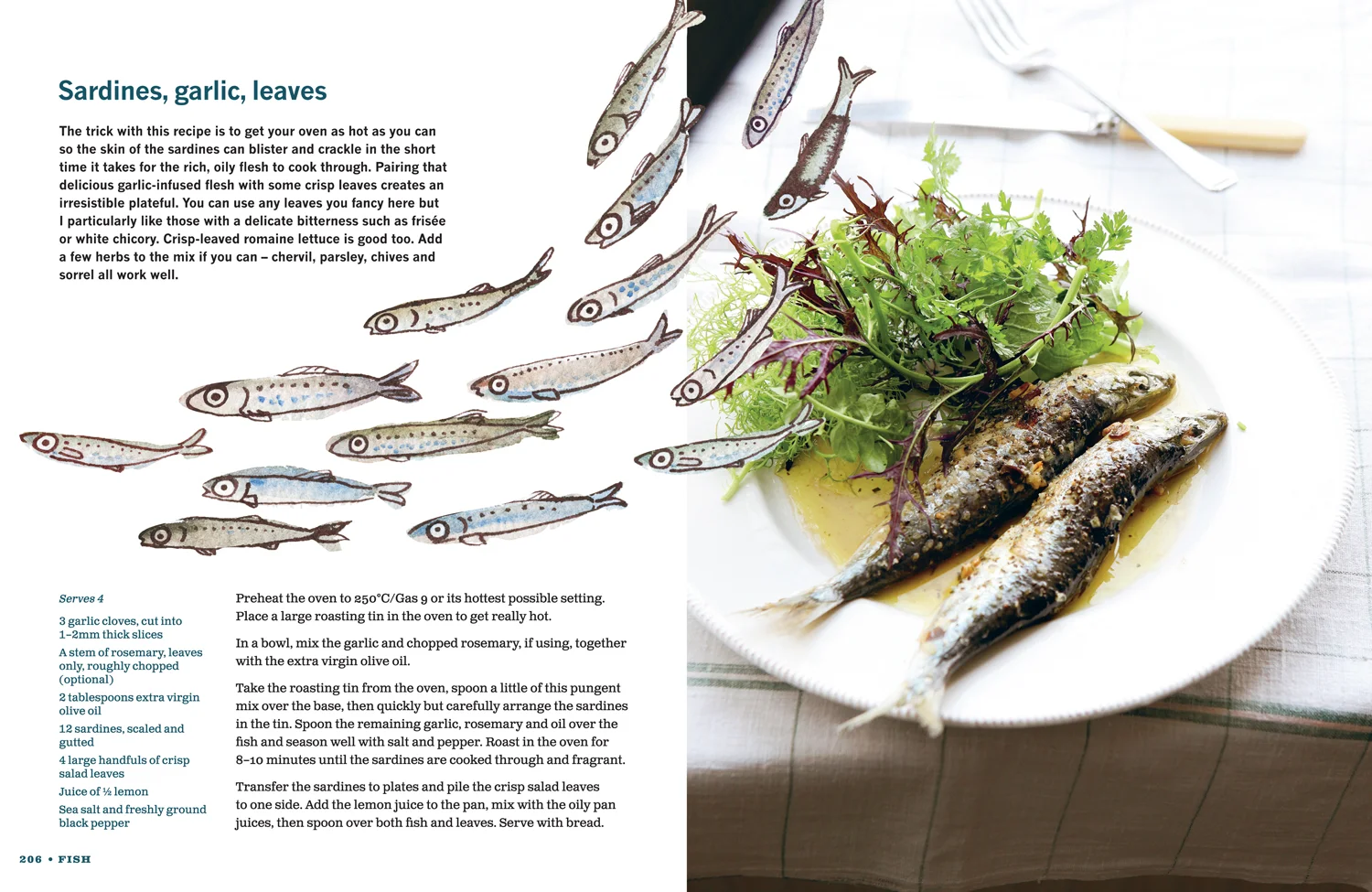 Hugh's Three Good Things cookbook