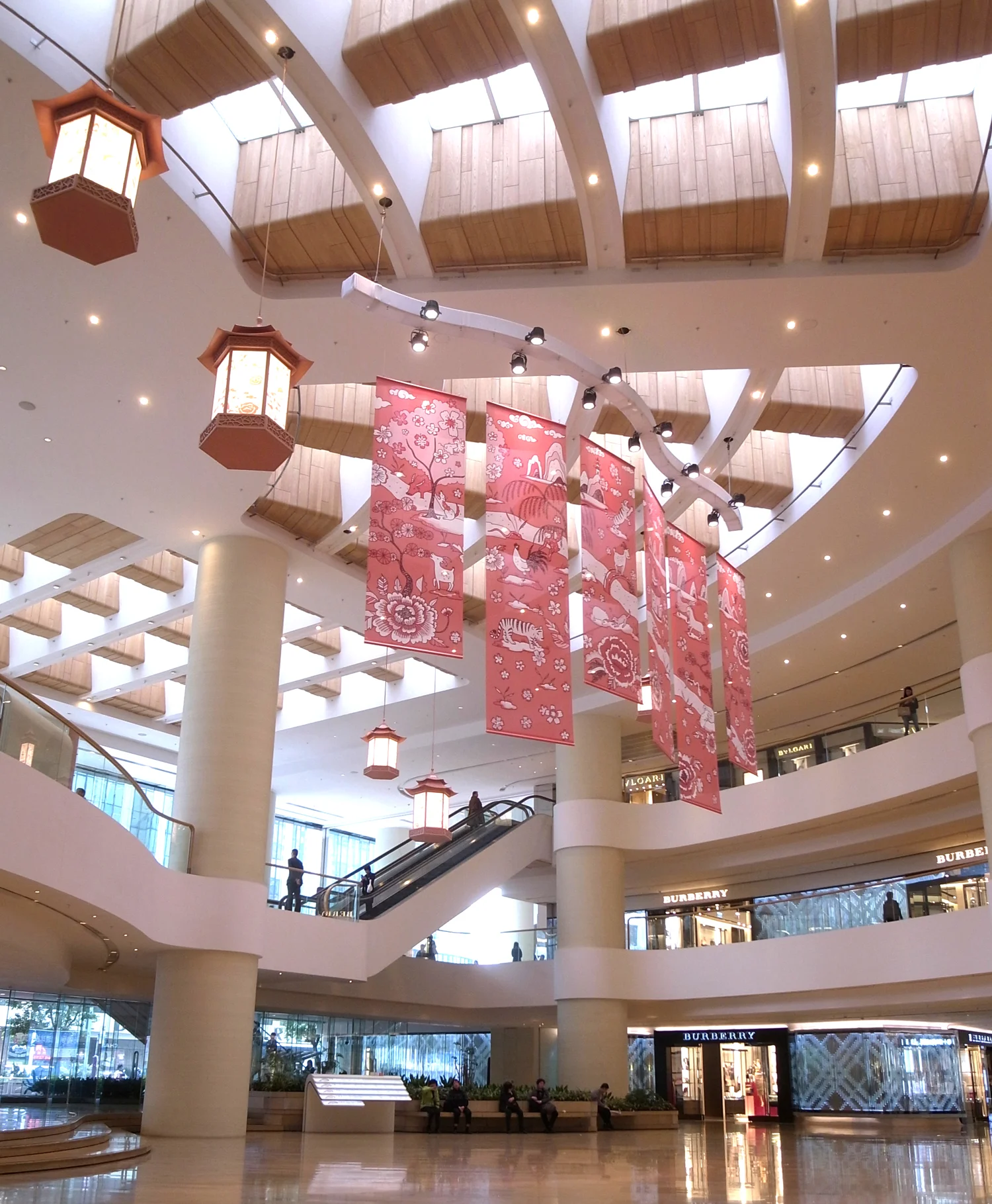 Chinese New Year installation