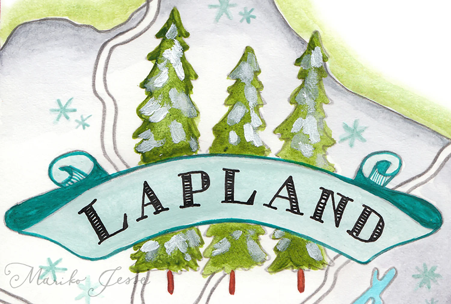 map lettering