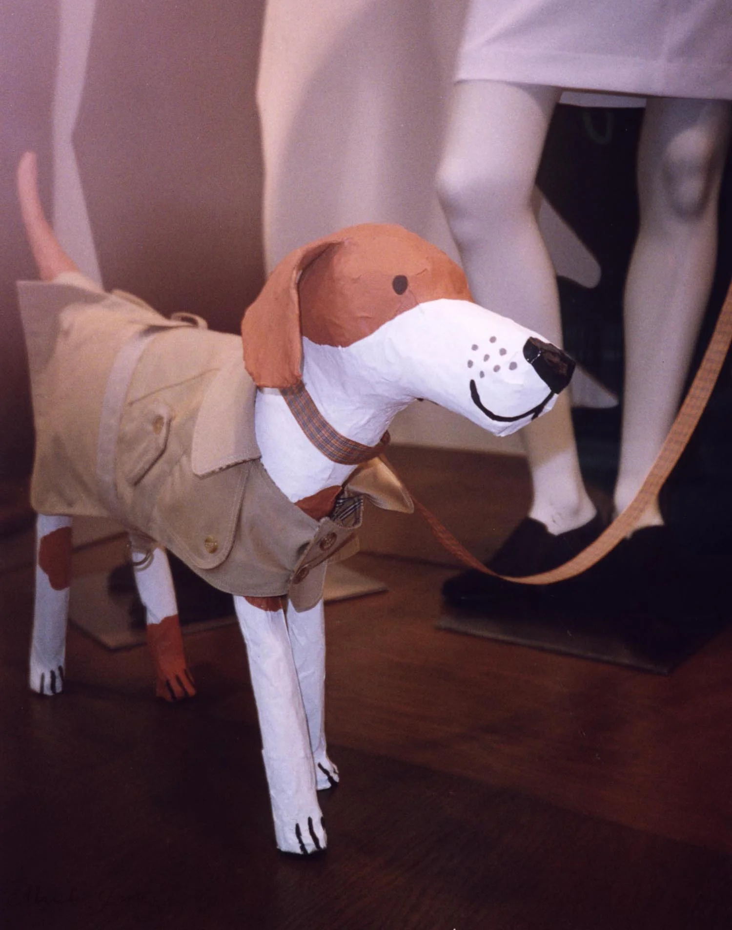 Burberry's window display