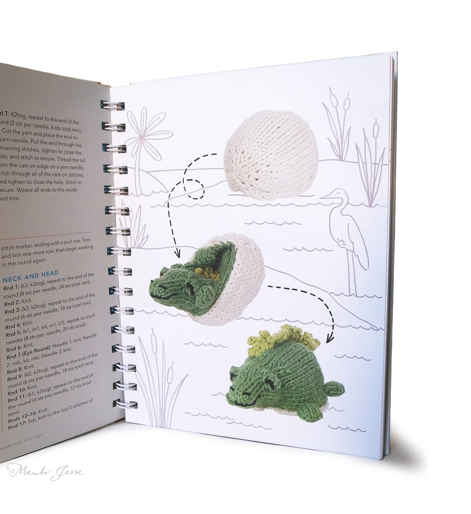 Topsy-turvy Inside-out knit toys book