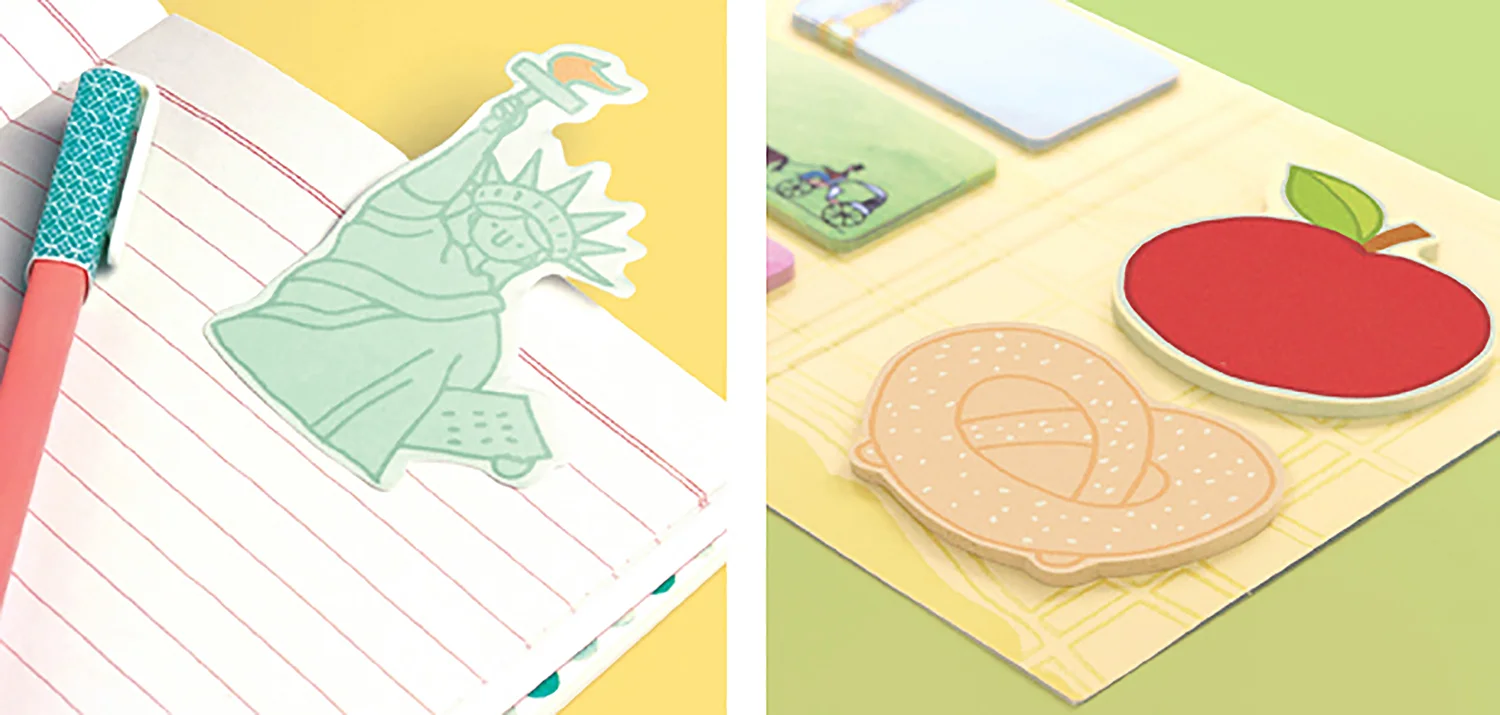 New York sticky notes