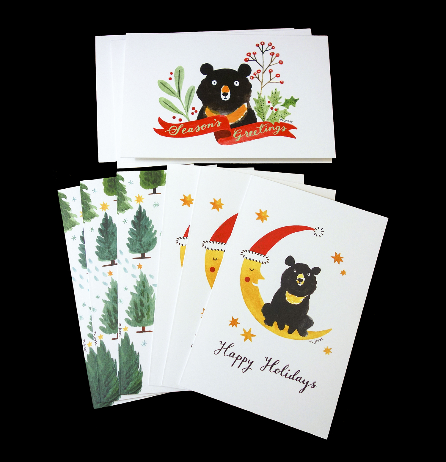 animal asia holiday cards