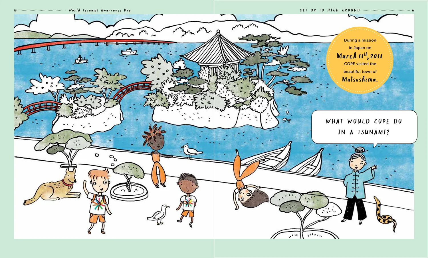 COPE 'Get Up to High Ground' Tsunami book