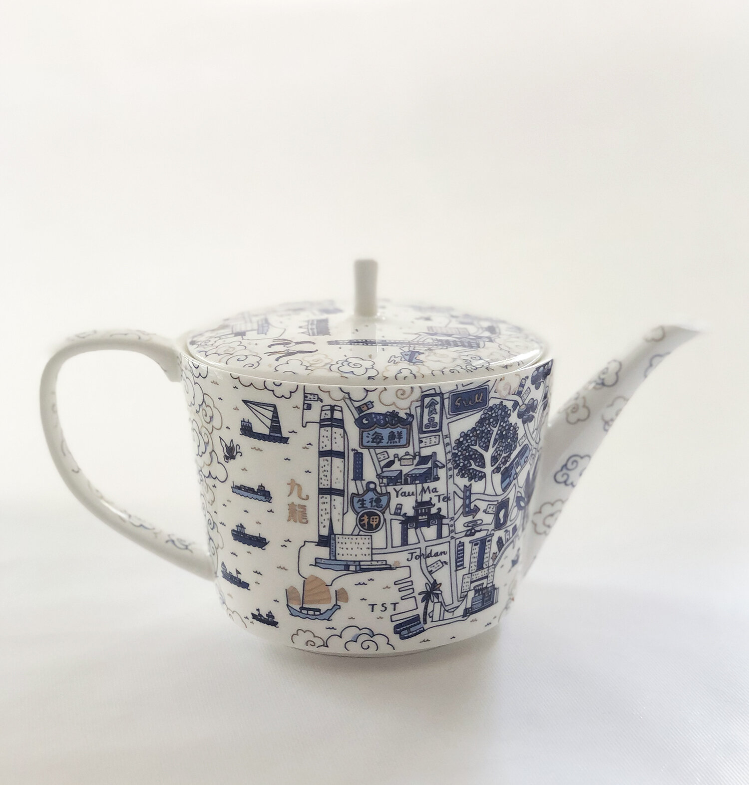 HK Willow collection teapot