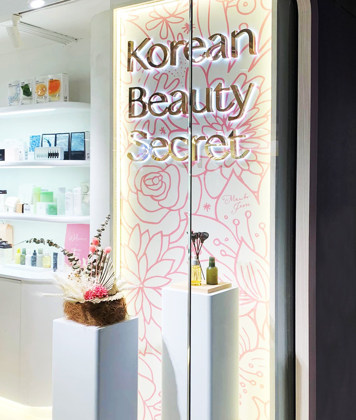 Korean Beauty Secret store interior