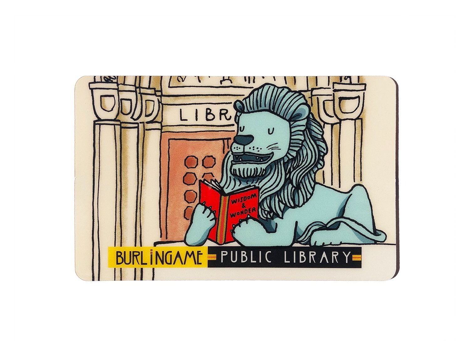 Burlingame library card