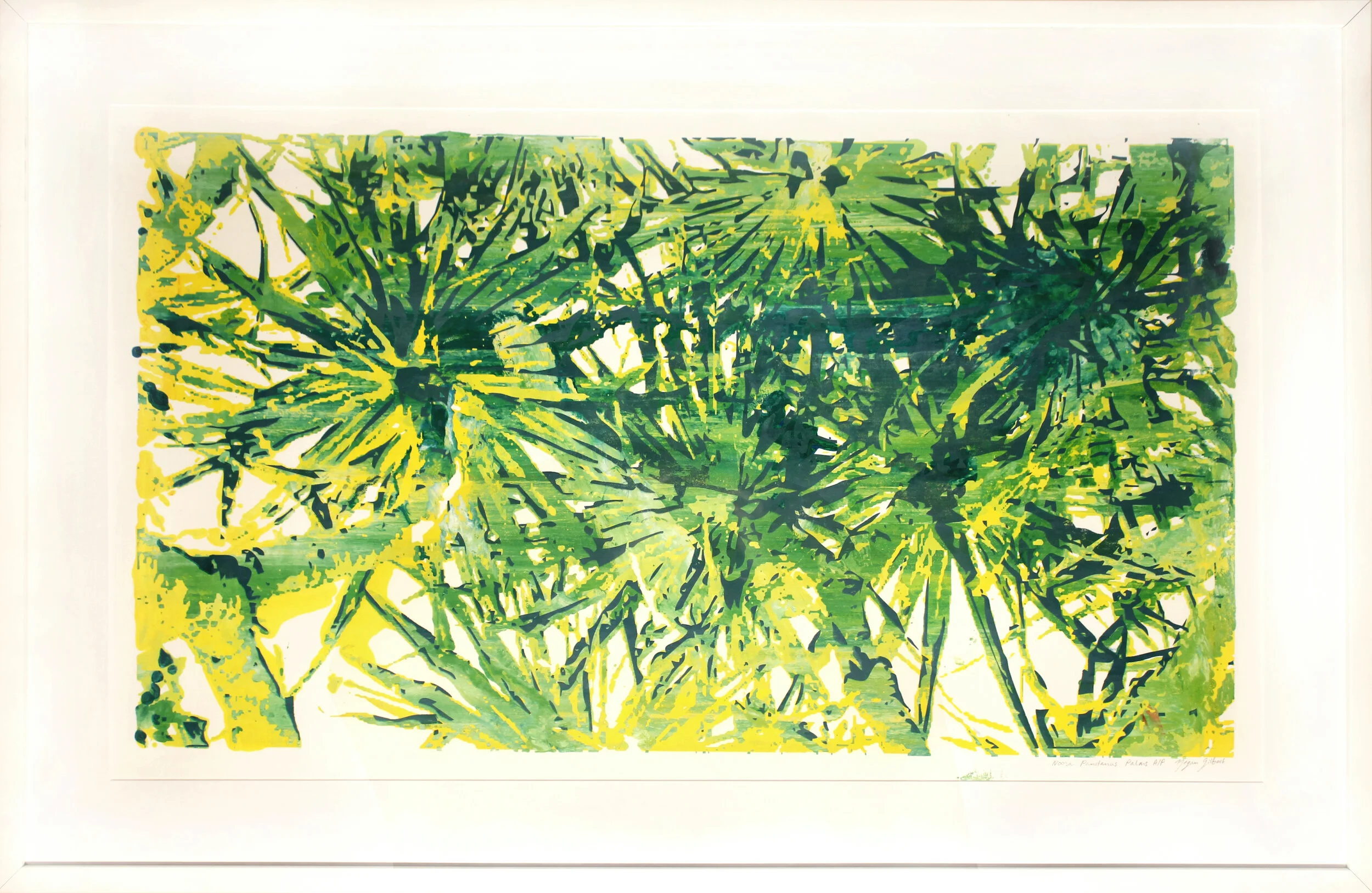 Pandanus Green and Yellow Framed Print copy.jpg