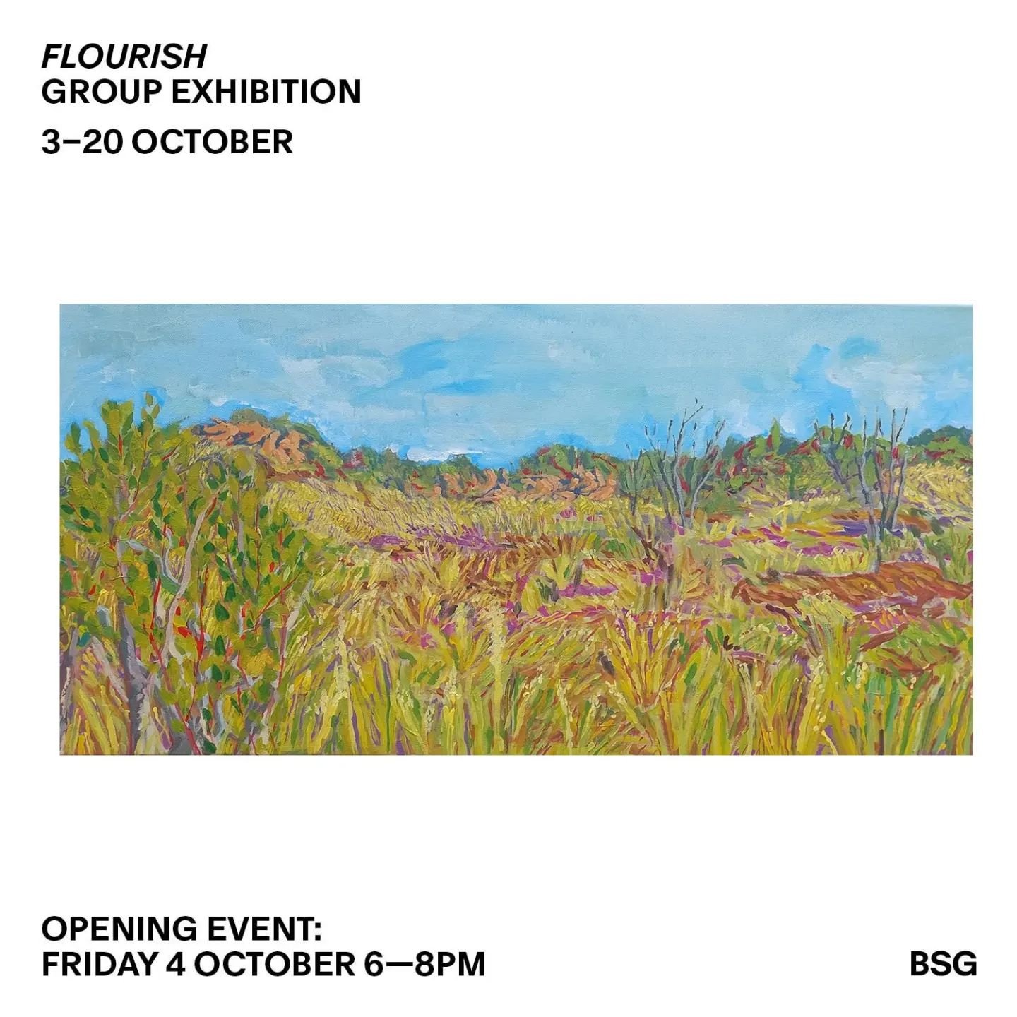 So stoked to have 3 paintings exhibiting at @brunswickstreetgallery s upcoming 'Flourish' exhibition in October. Opening on the 4th, if you're in Melbourne check it out!
