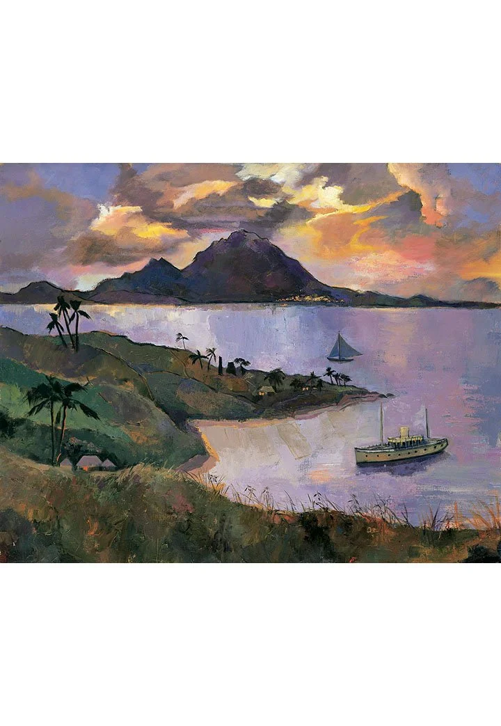 View to Nevis by Kate Spencer