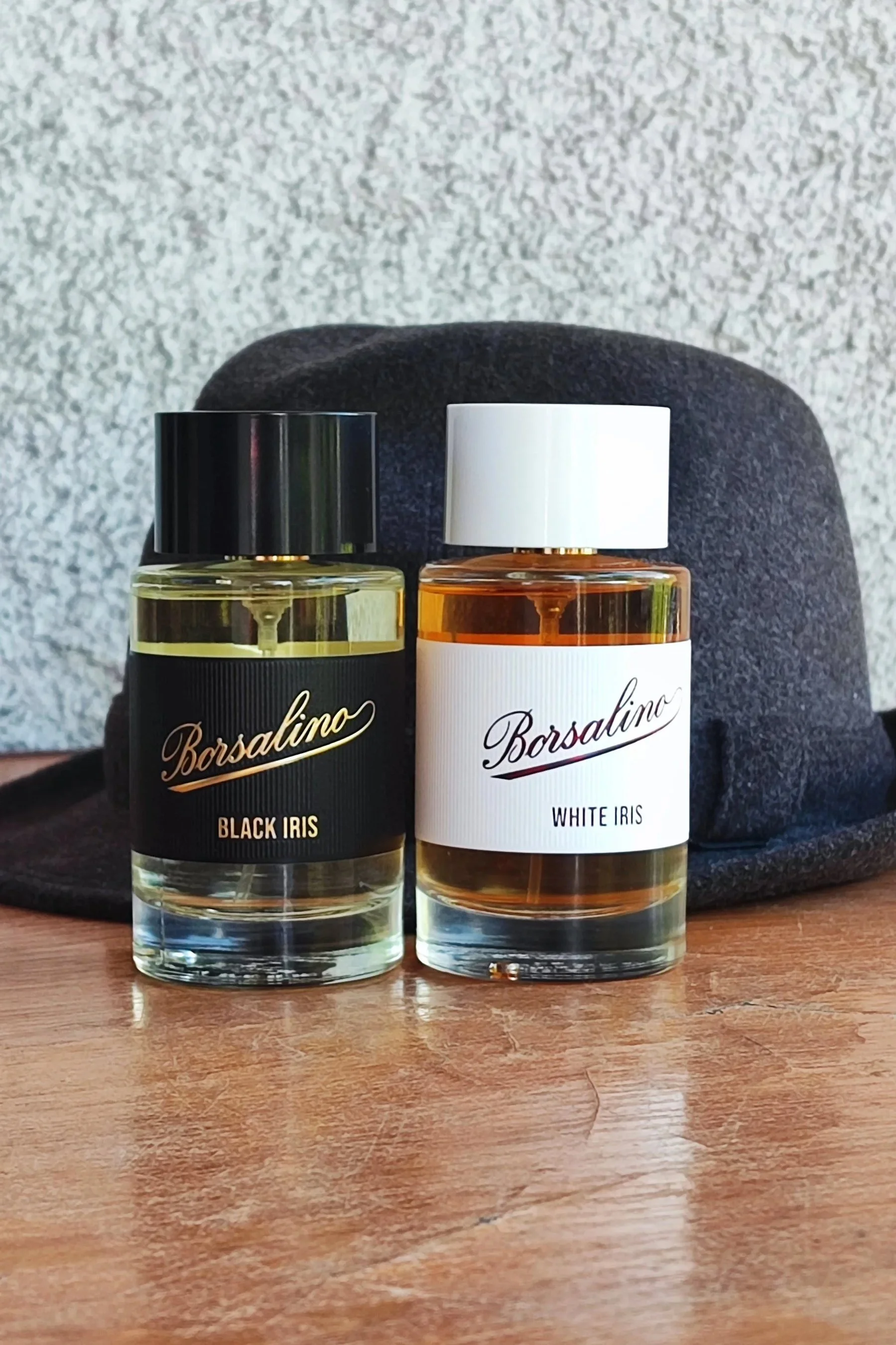 BORSALINO White Iris i Black Iris