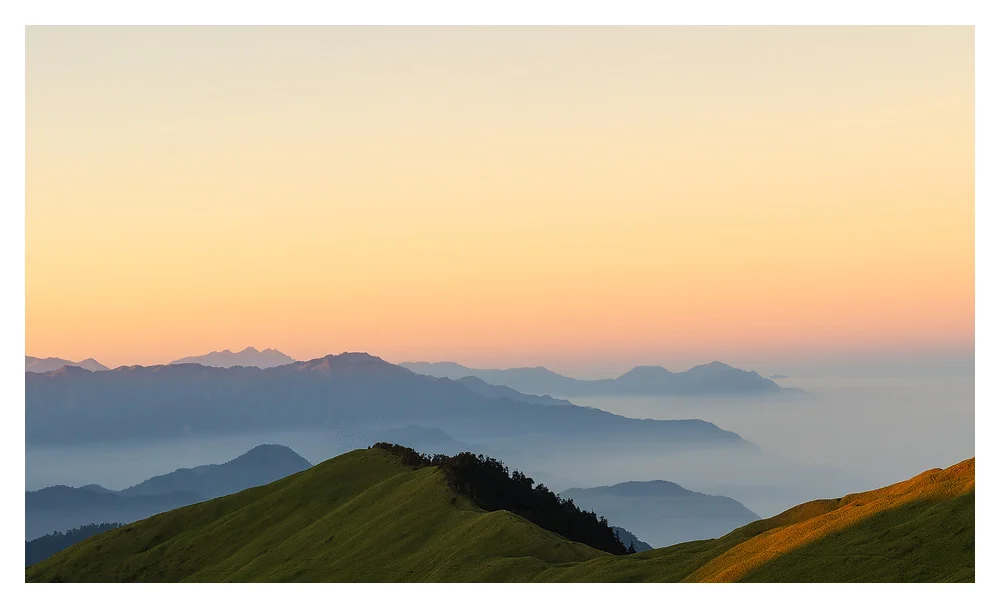 Sunrise from Mt Hehuan