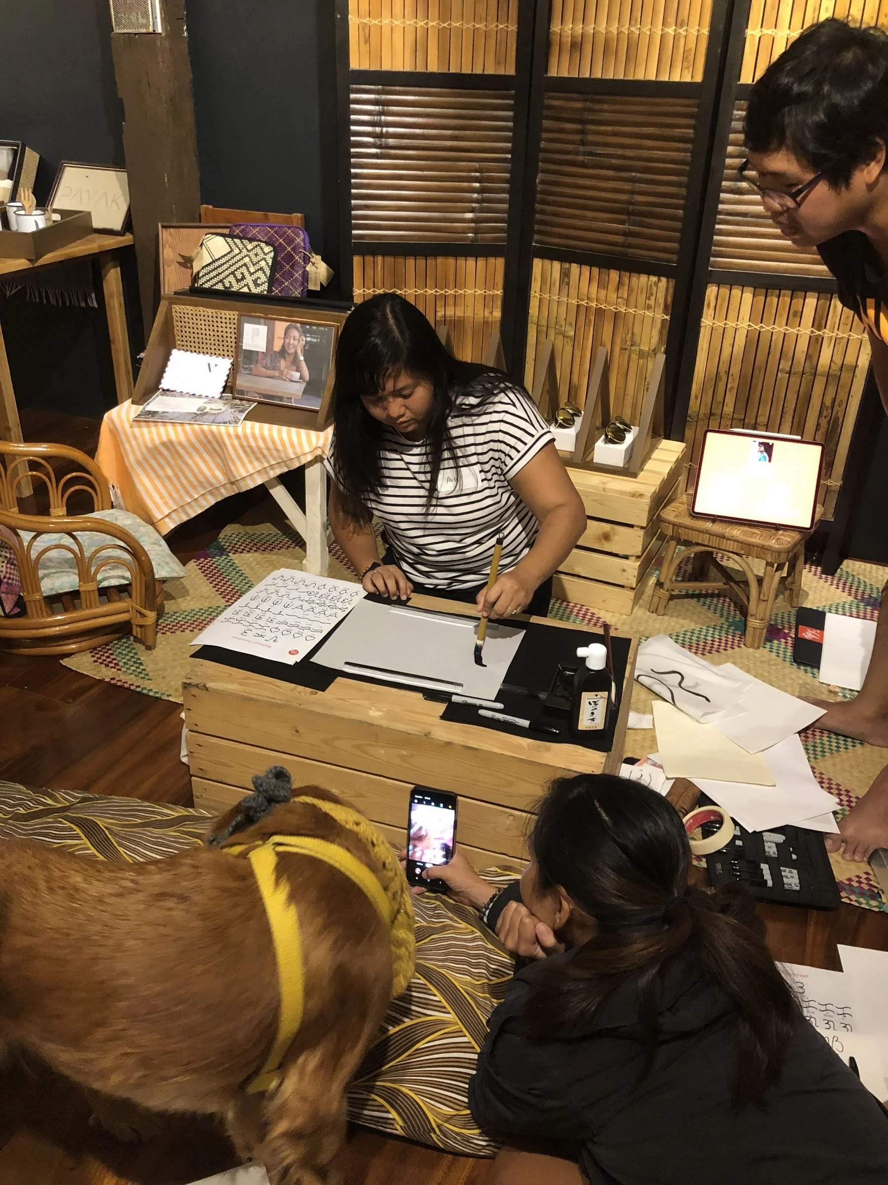 Baybayin Workshop for Buwan ng Wika