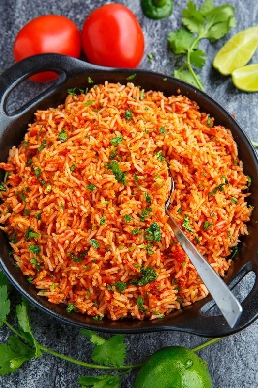 Spanish Style Tomato Brown Rice