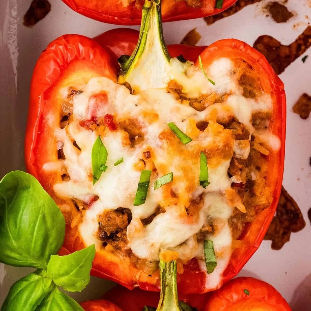 Italian Style Stuffed Bell Peppers