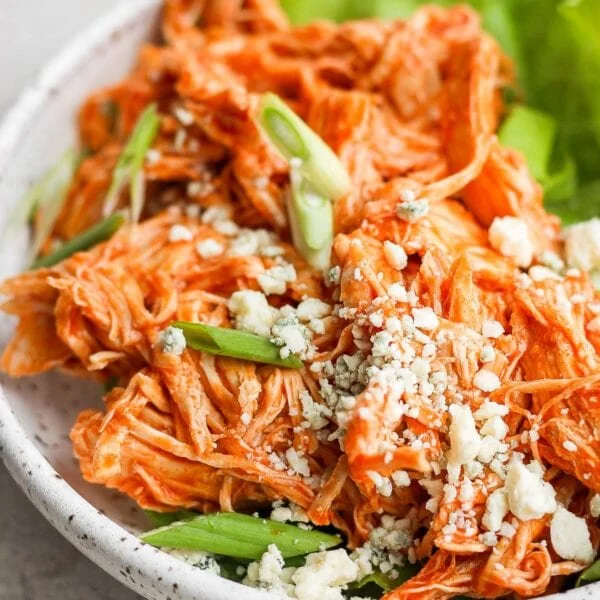 Roasted Buffalo Chicken Spinach "Cobb" Salad, Hard Boiled Eggs, Applewood Bacon, Crumbled Bleu Cheese, Cucumber, Grape Tomatoes, House Made Avocado Ranch Dressing