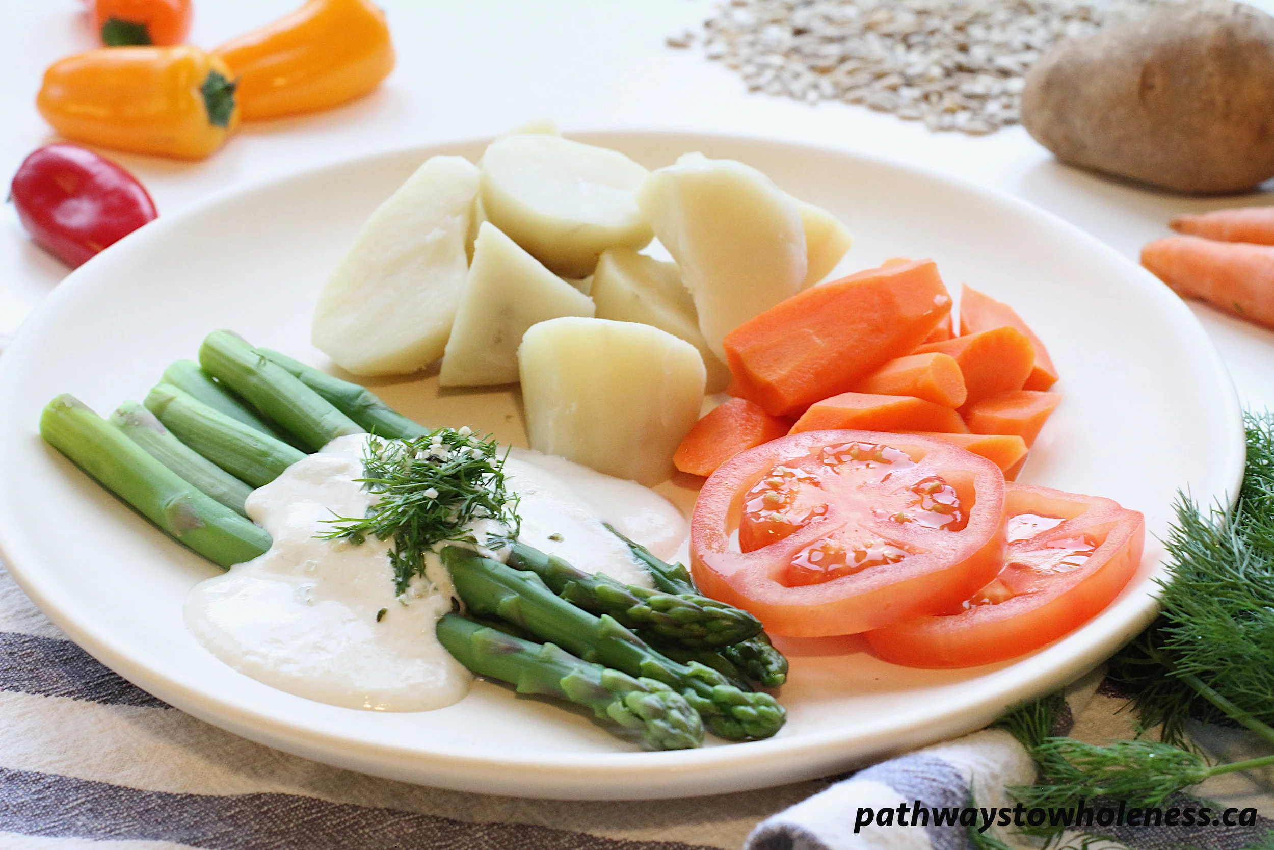 No Added Oil Tofu White Sauce — Pathways Lifestyle Medicine Clinics