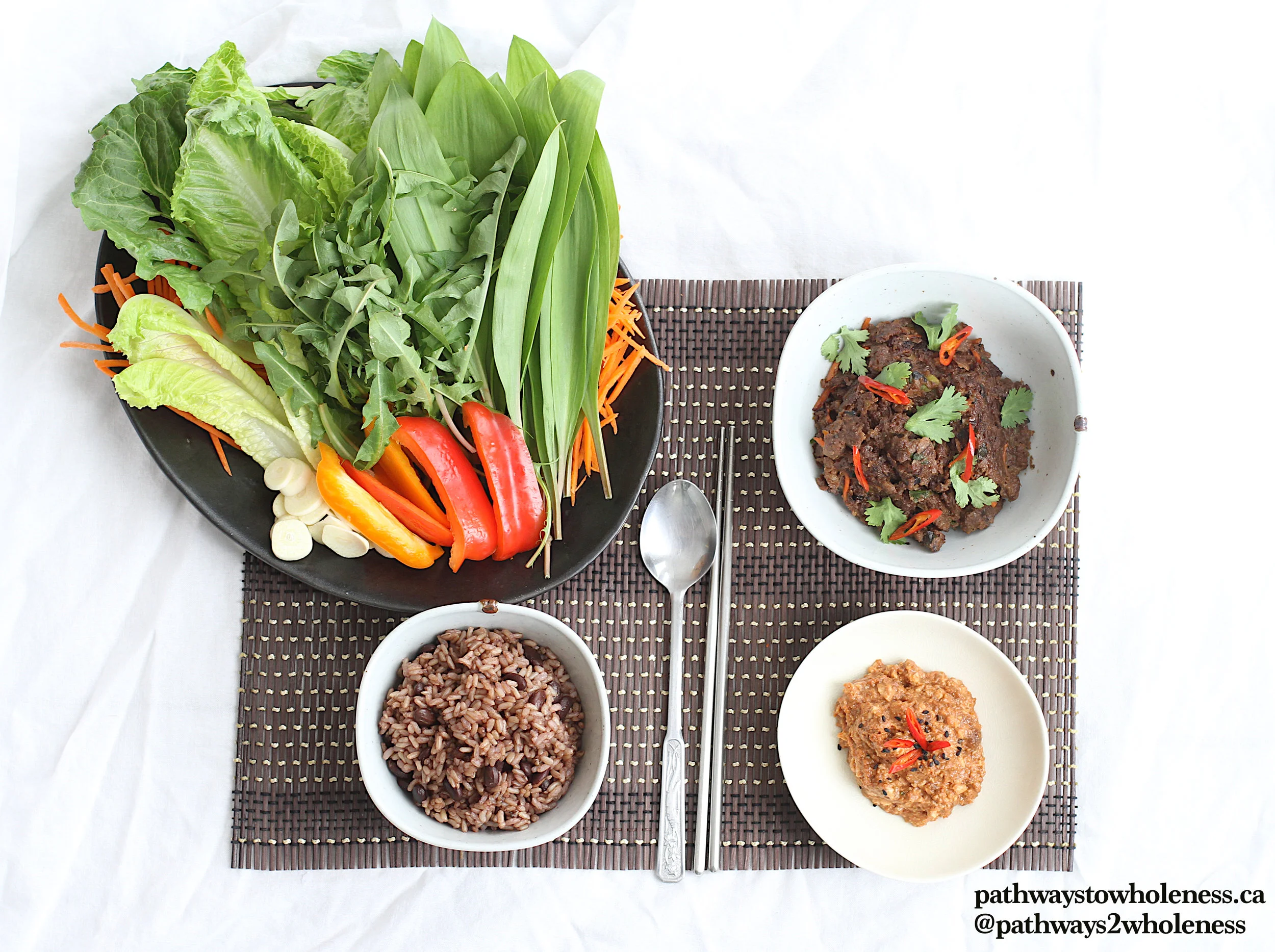 SSÄM - Korean Traditional Veggie Wraps