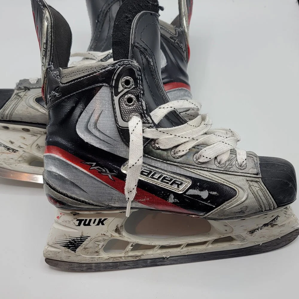 **PRO STOCK** Bauer Vapor APX Skates Size 7.5, 272 Holder/Steel