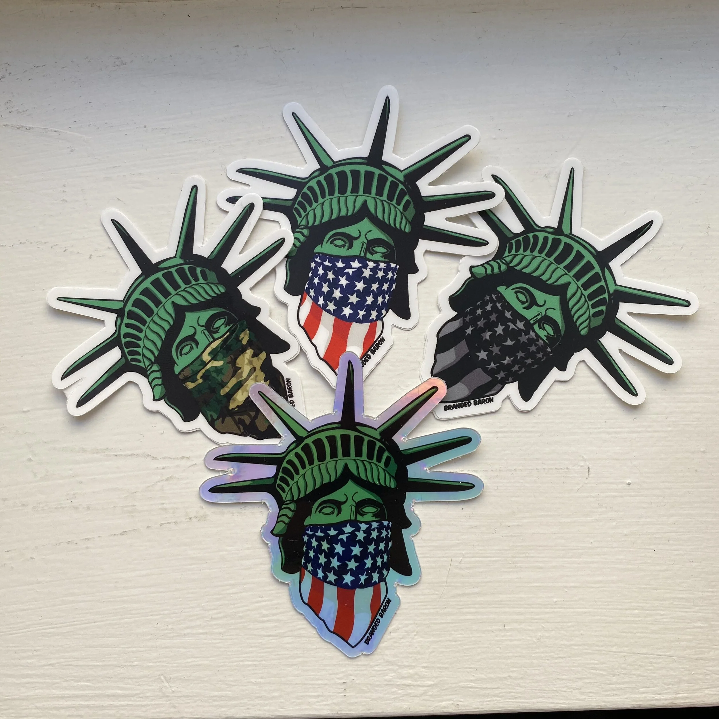 Statue of Liberty Bandana — Branded Baron Creative Agency