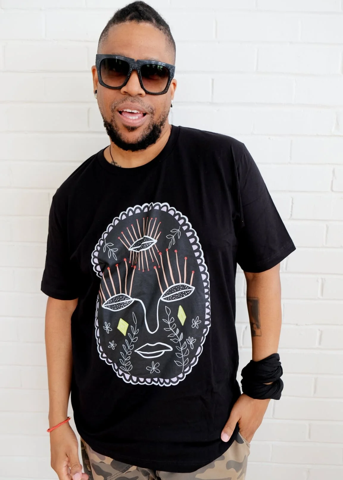 Blakk Hazel X FOF  "NNeon Flyy" Tshirt