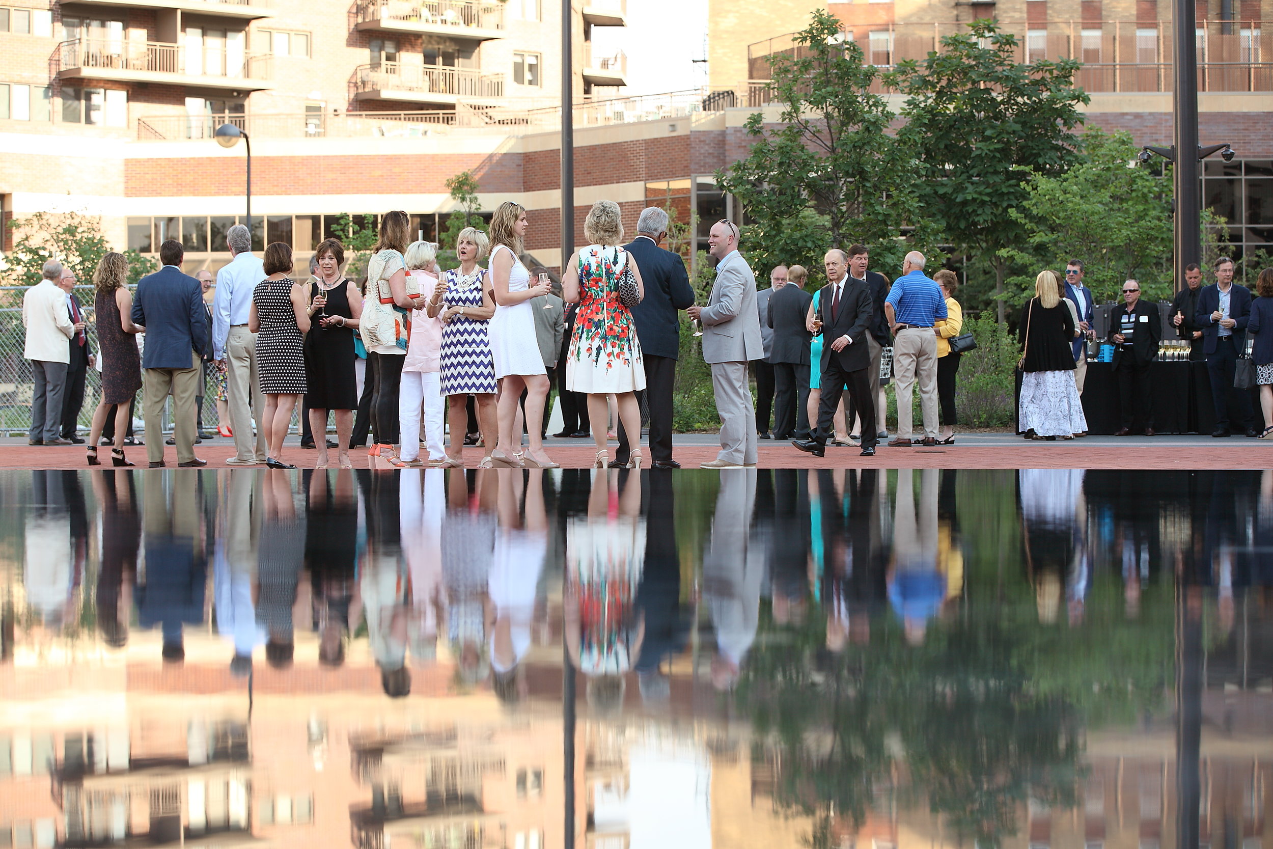 Lauridsen Fountain Dedication, Des Moines Performing Arts