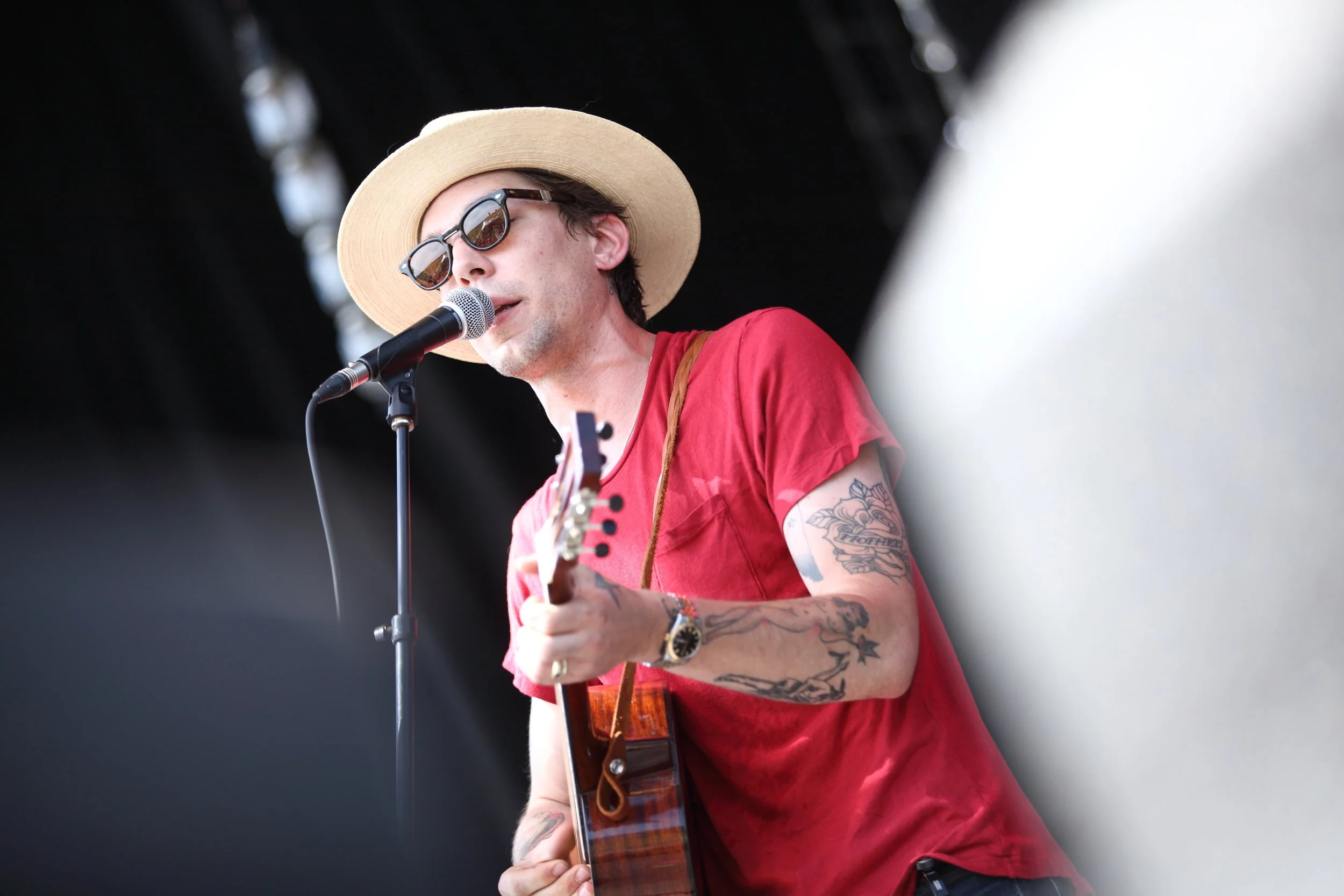 Justin Townes Earle at Hinterland Music Festival