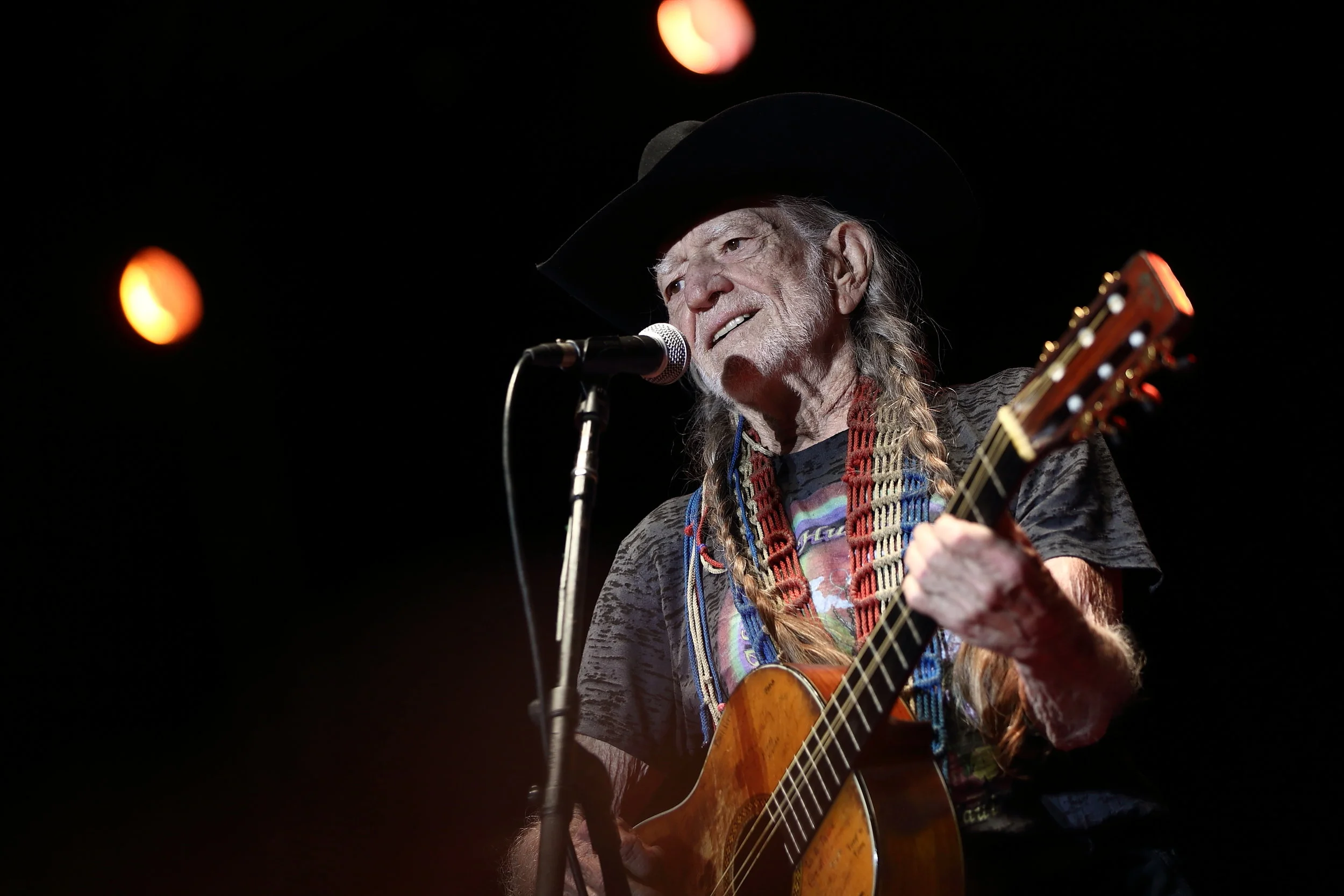 Willie Nelson at Hinterland Music Festival