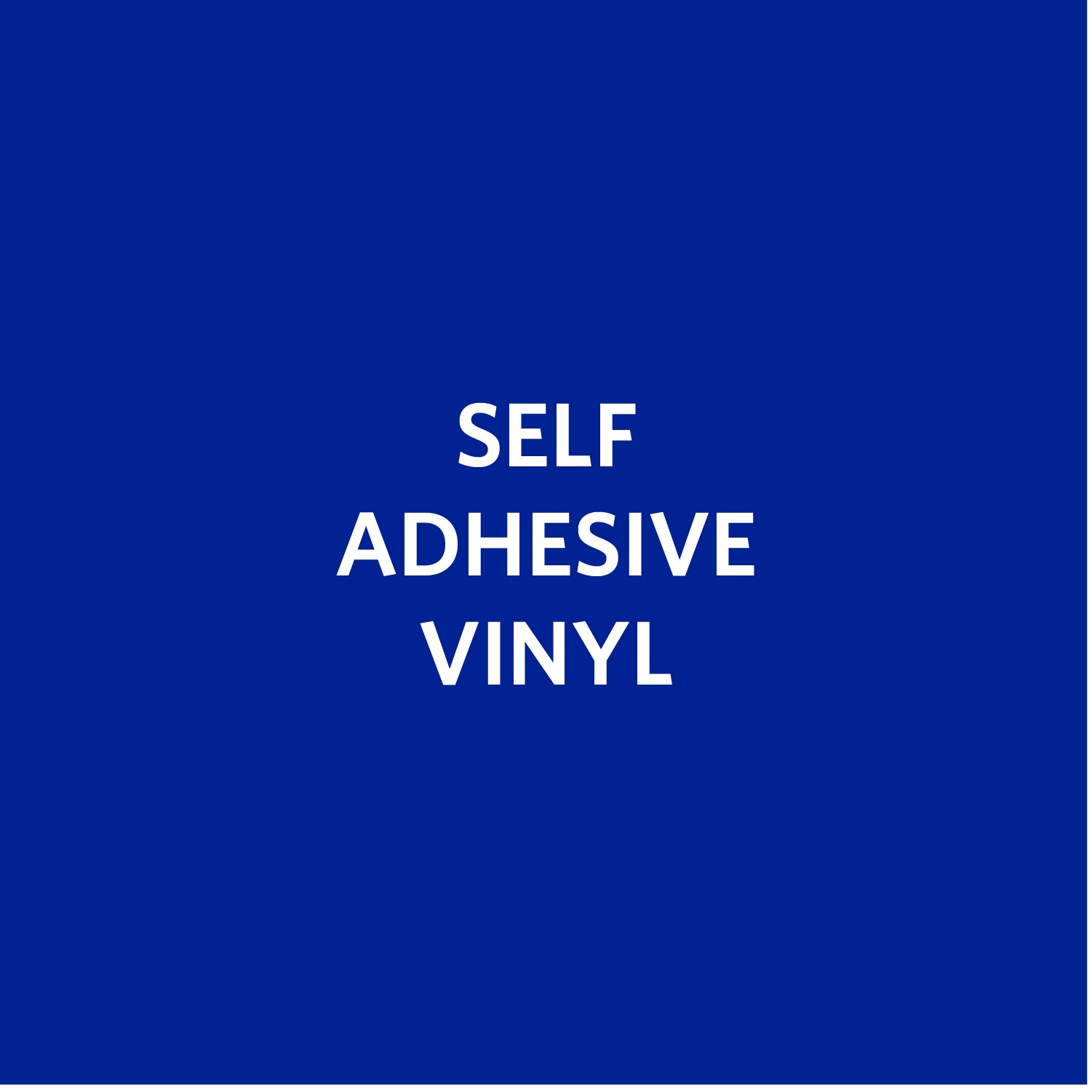 Self Adhesive Vinyl Decals