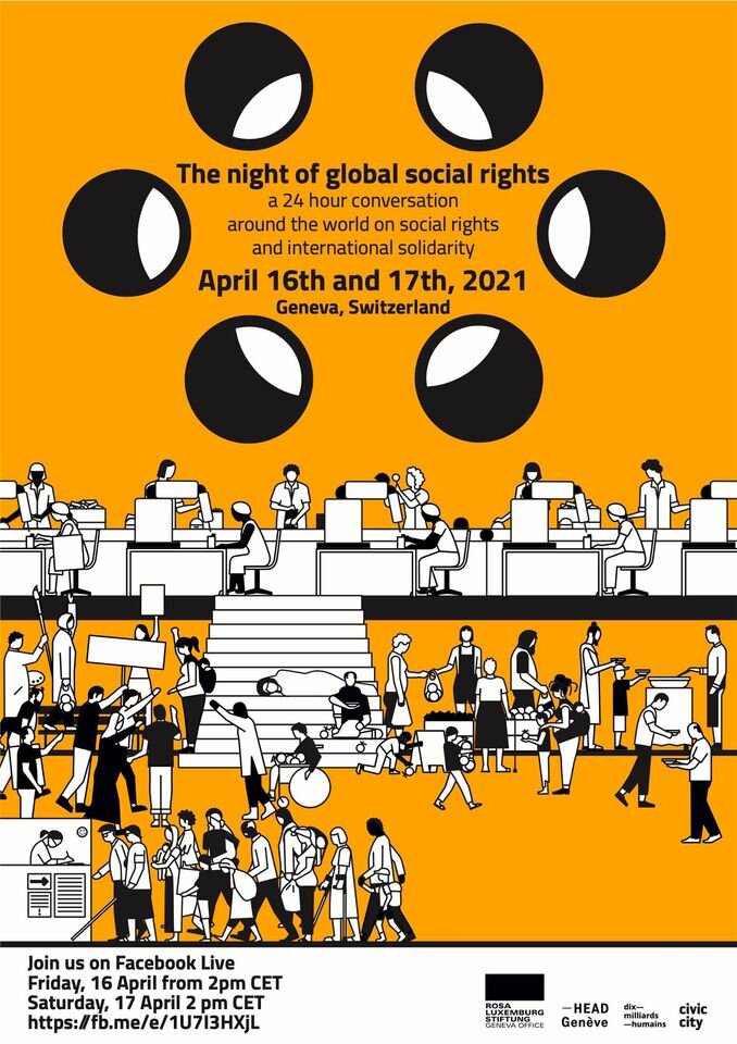 Night of Global Social Rights | GI-ESCR takes part in the world largest conversation on Global Social Rights and International Solidarity