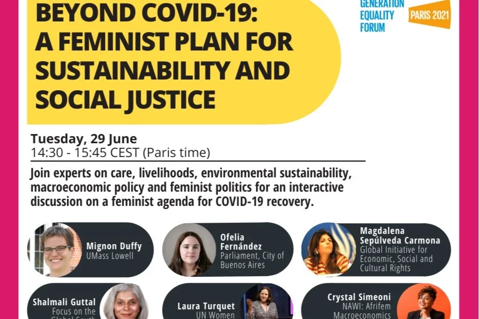 JOIN us on 29 June! Beyond COVID-19: A feminist plan for sustainability and social justice