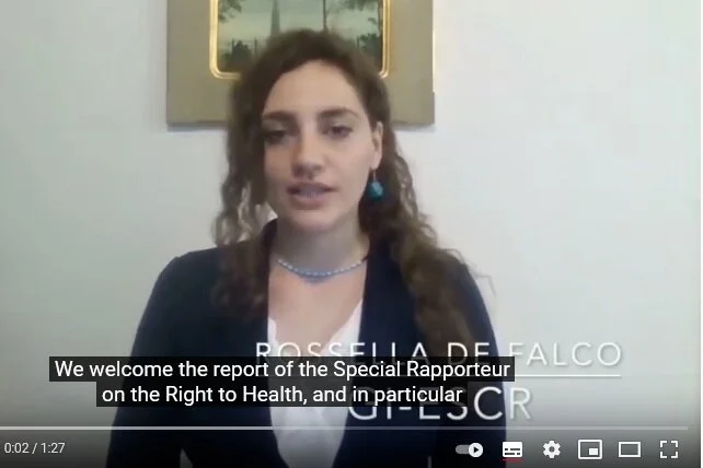 GI-ESCR exposes the impact of healthcare commercialisation at the 47th Session of the Human Rights Council | Oral statement