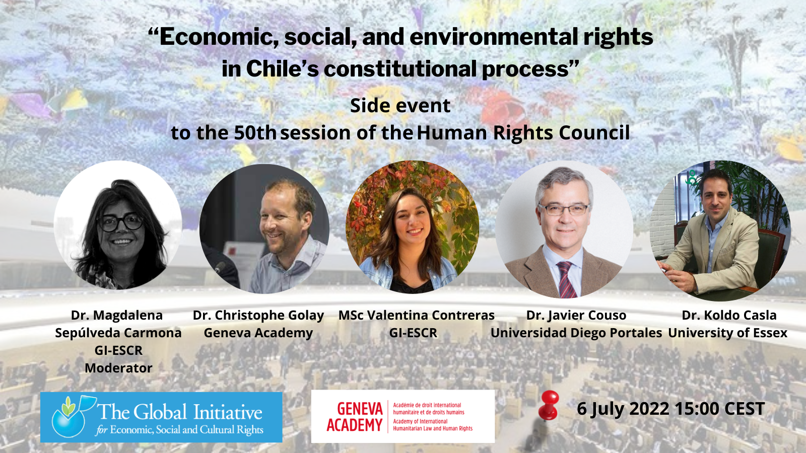“Economic, social, and environmental rights in Chile’s constitutional process” - HRC50 side event