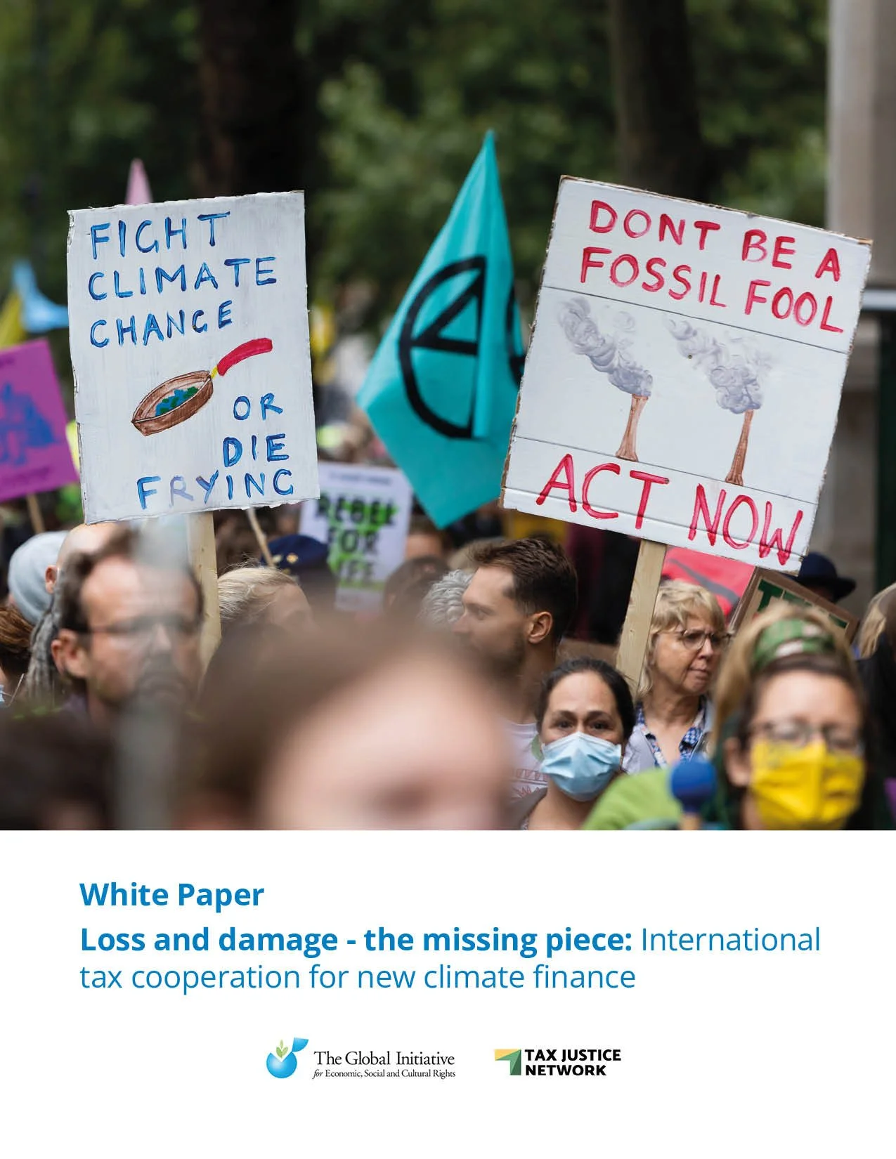 White Paper Loss and damage - the missing piece: International tax cooperation for new climate finance 