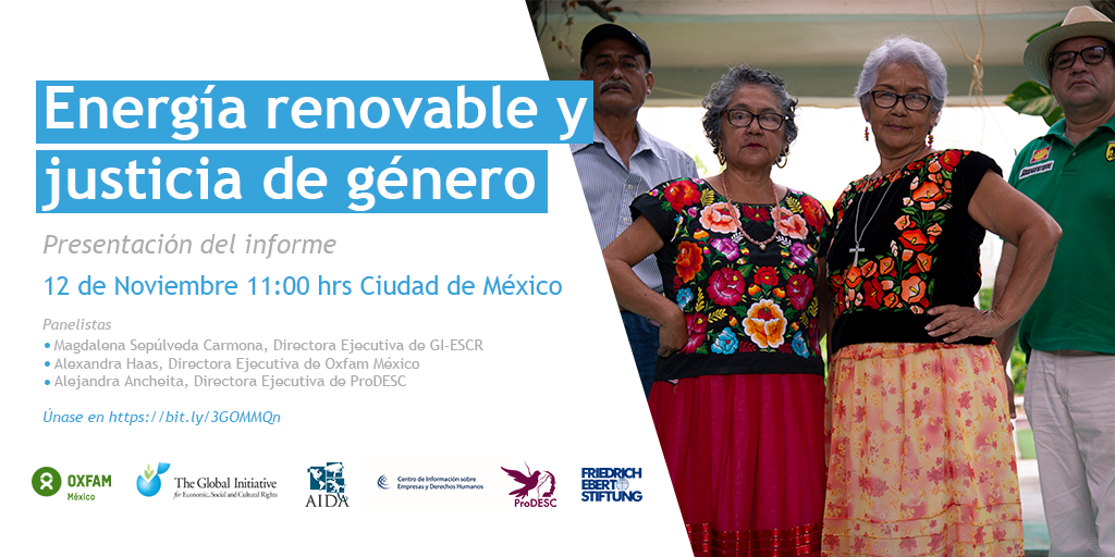 GI-ESCR convenes Panel Discussion on Renewable Energy and Gender Justice