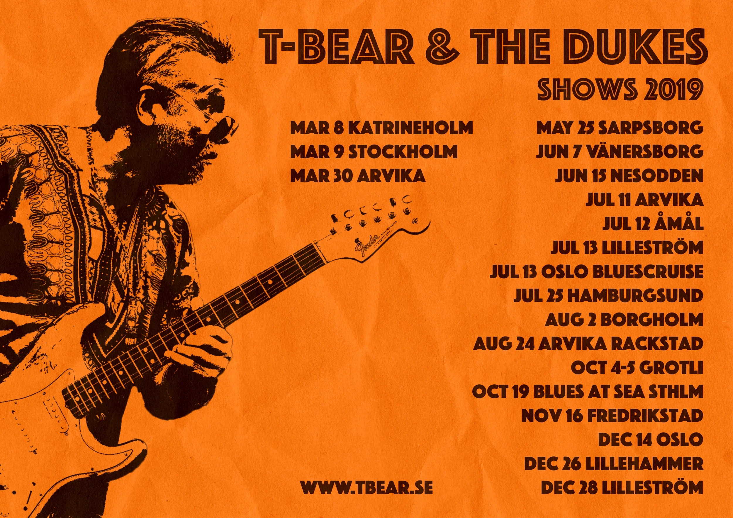 New Dates added!