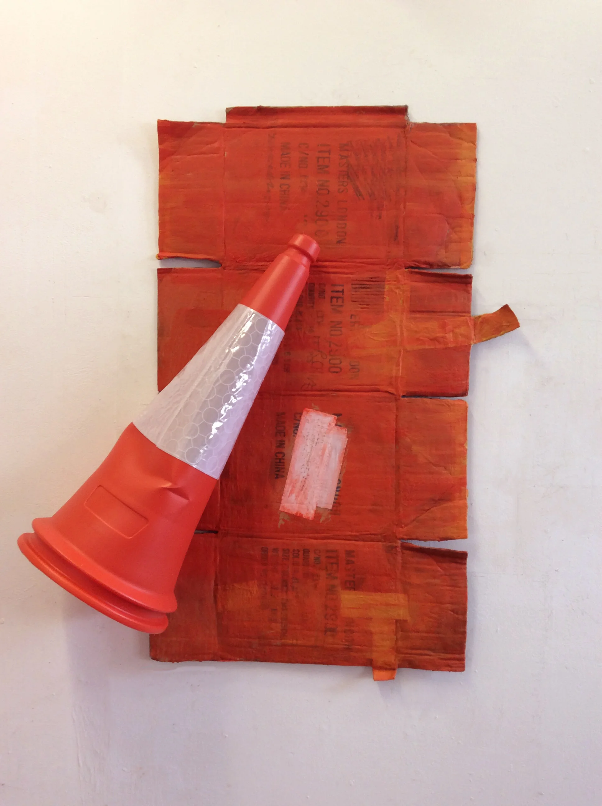 Rebecca's Cone 2019 mixed media 1200 x 950 x 400mm (approx.)