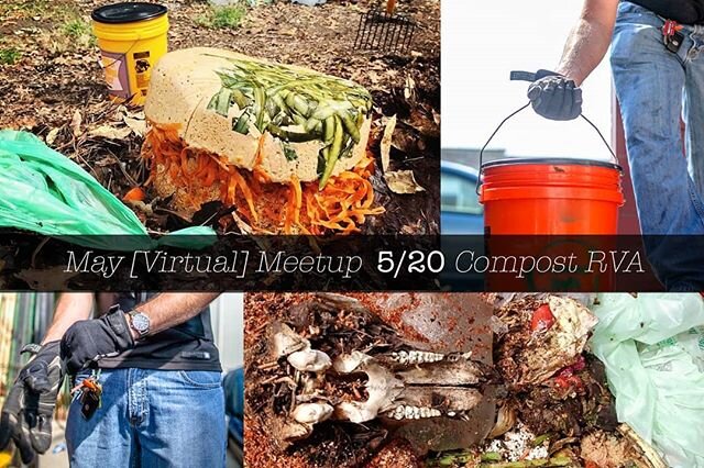 Next Wednesday! We've got the dirt on all things compost with presenter Bruno Welsh of @compostrva Bring your questions! .
.
.
#rvax #rvamakers #rvameetup