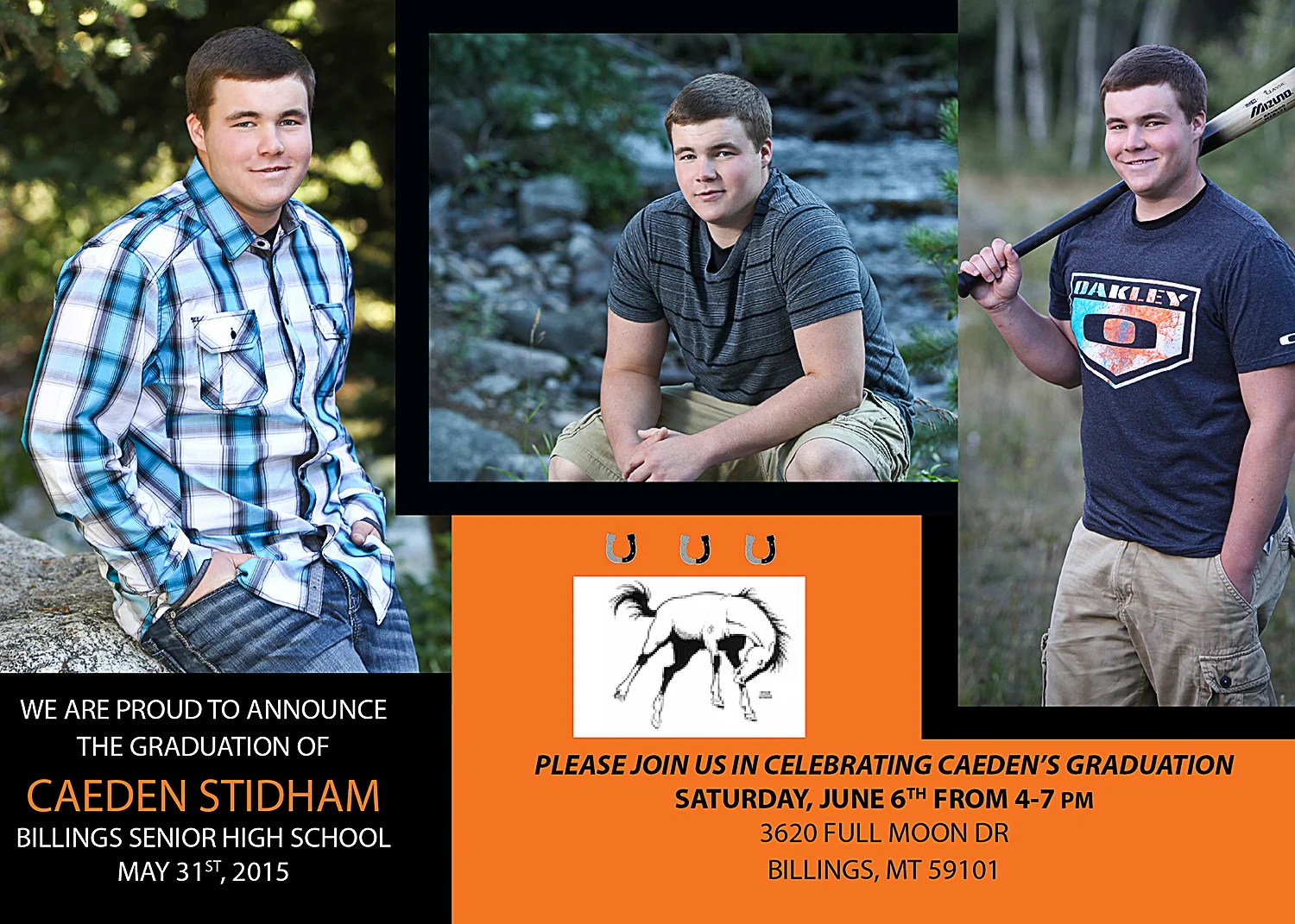 Graduation Announcement-back side