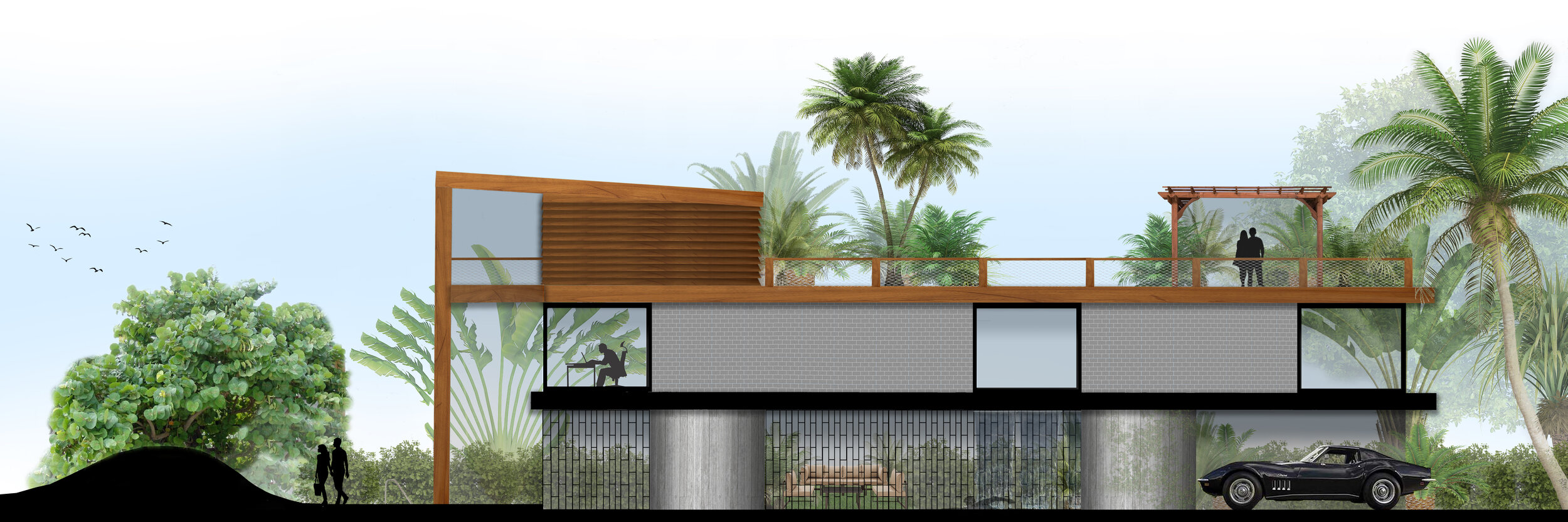 House for Three Friends Part II